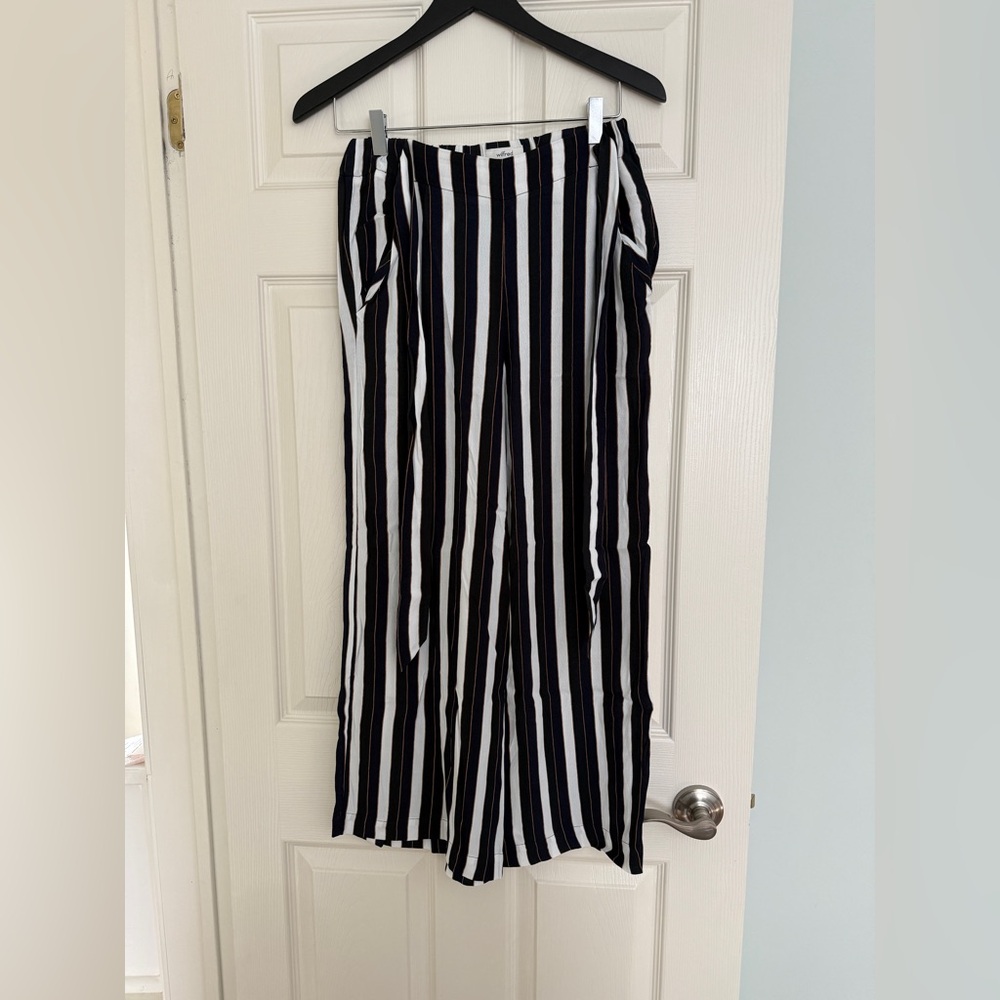 Wilfred Striped Crop Pants